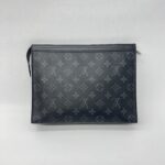 Louis Vuitton Pochette Voyage MM Monogram Eclipse SHW