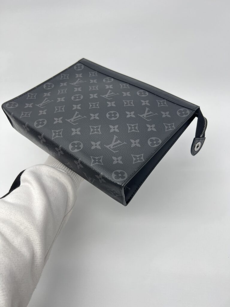 Louis Vuitton Pochette Voyage MM Monogram Eclipse SHW