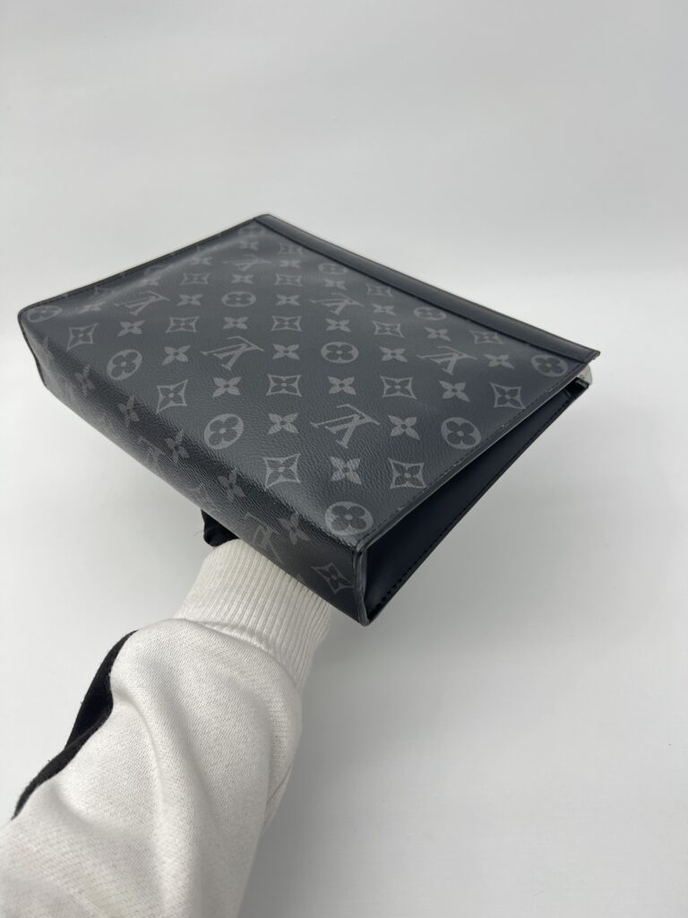 Louis Vuitton Pochette Voyage MM Monogram Eclipse SHW