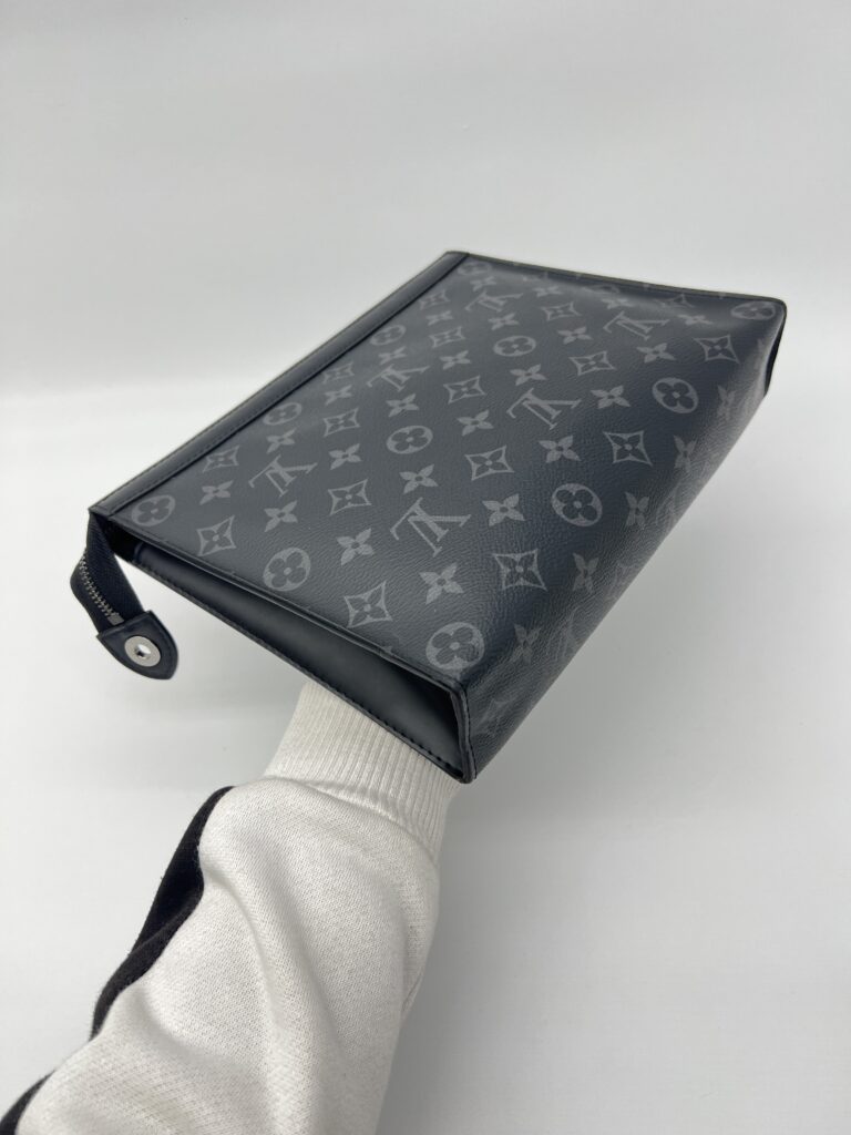Louis Vuitton Pochette Voyage MM Monogram Eclipse SHW