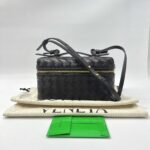 Bottega Veneta Bang Bang Vanity Case Intrecciato Fondant GHW