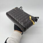 Bottega Veneta Bang Bang Vanity Case Intrecciato Fondant GHW
