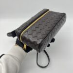 Bottega Veneta Bang Bang Vanity Case Intrecciato Fondant GHW