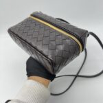 Bottega Veneta Bang Bang Vanity Case Intrecciato Fondant GHW