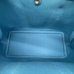Hermes Garden Party 30 Canvas Bleu De Nord PHW