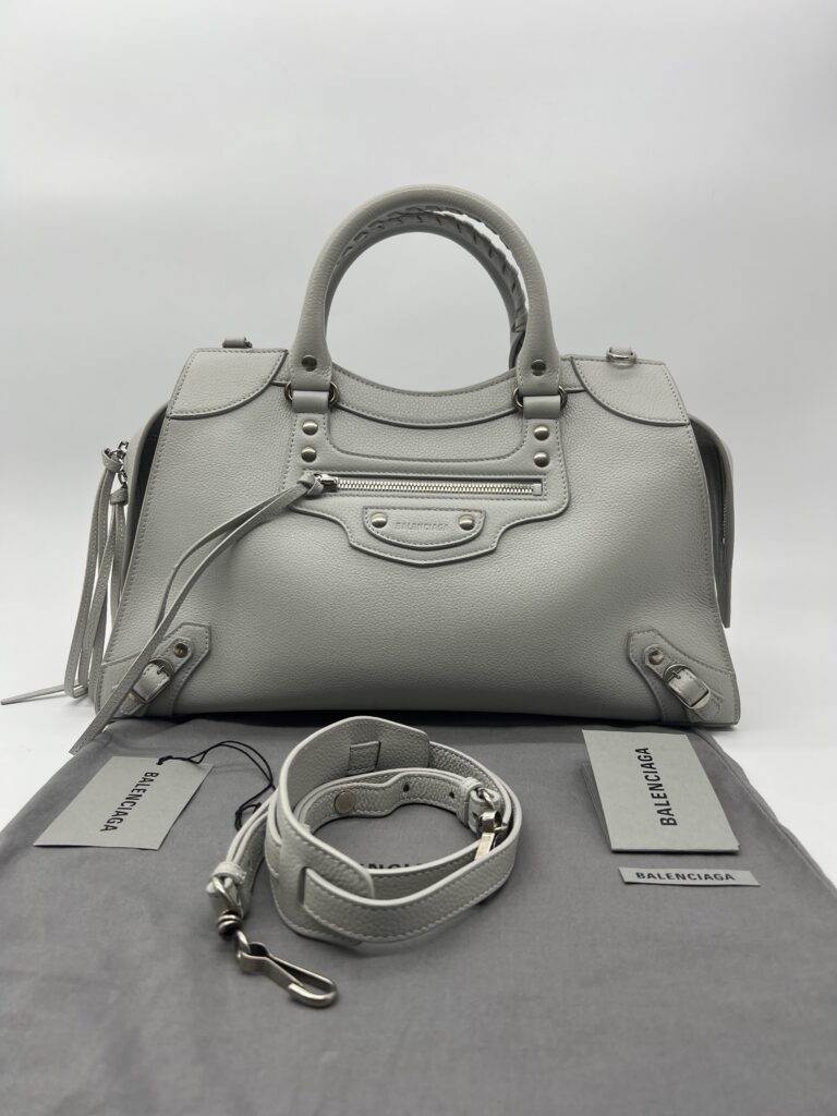 Balenciaga Neo Classic City Light Grey SHW