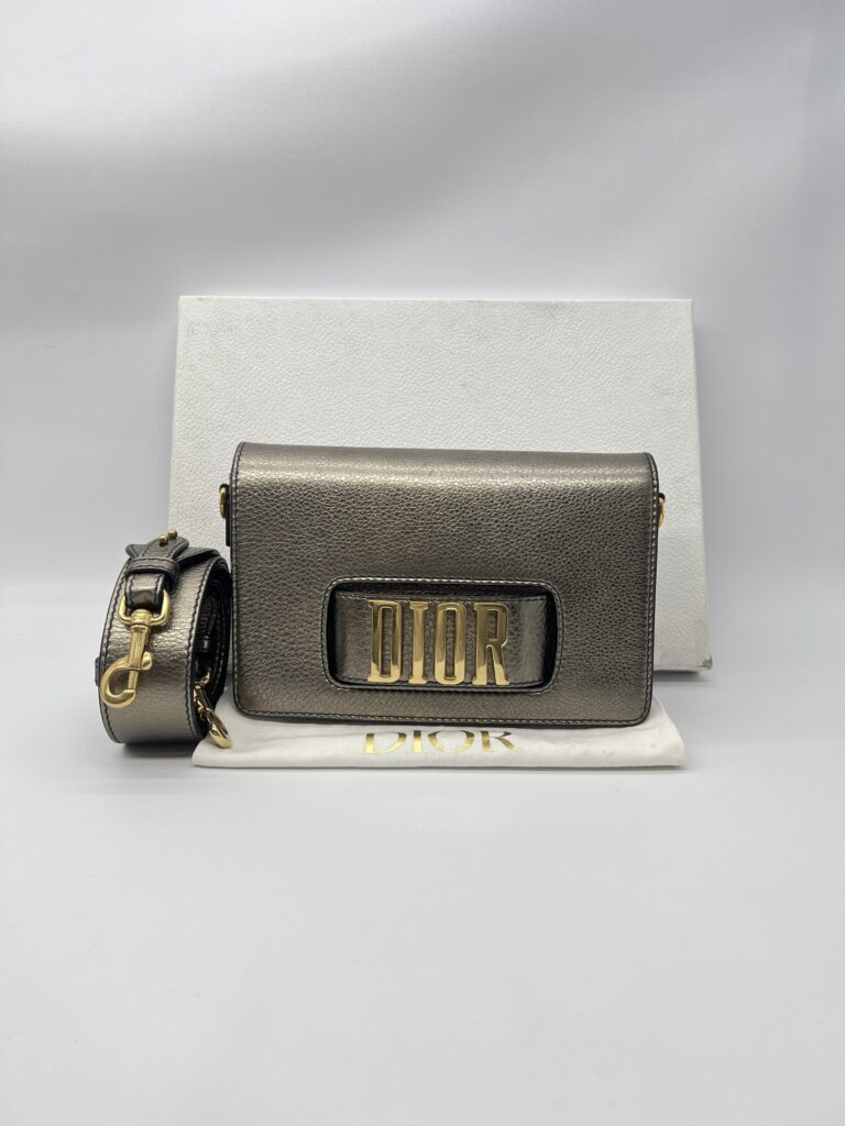 Dior Revolution Flap Bag Bronze GHW
