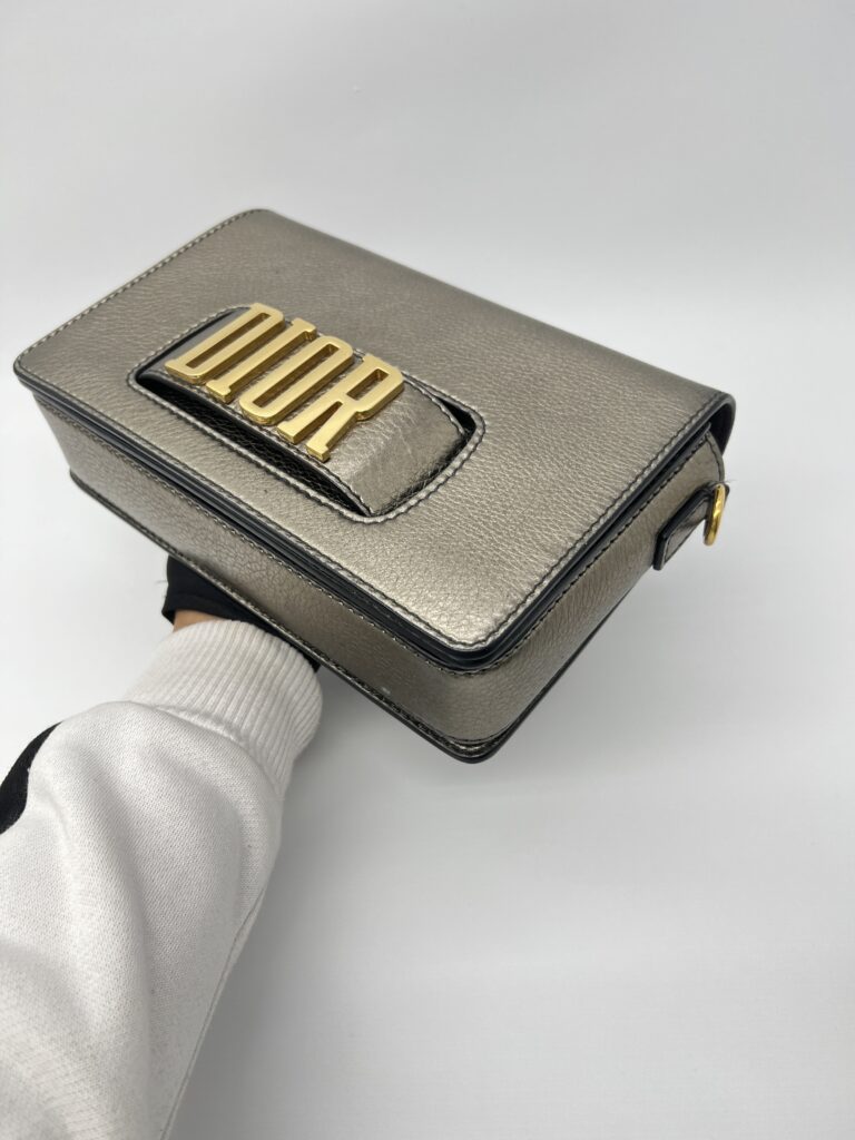 Dior Revolution Flap Bag Bronze GHW