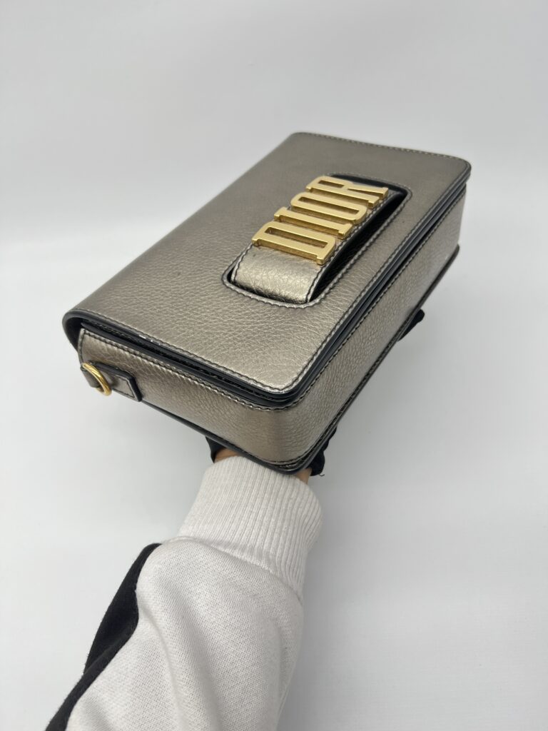 Dior Revolution Flap Bag Bronze GHW