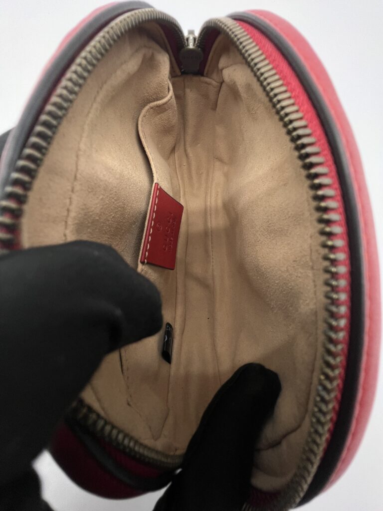 Gucci Marmont Belt Bag Red GHW