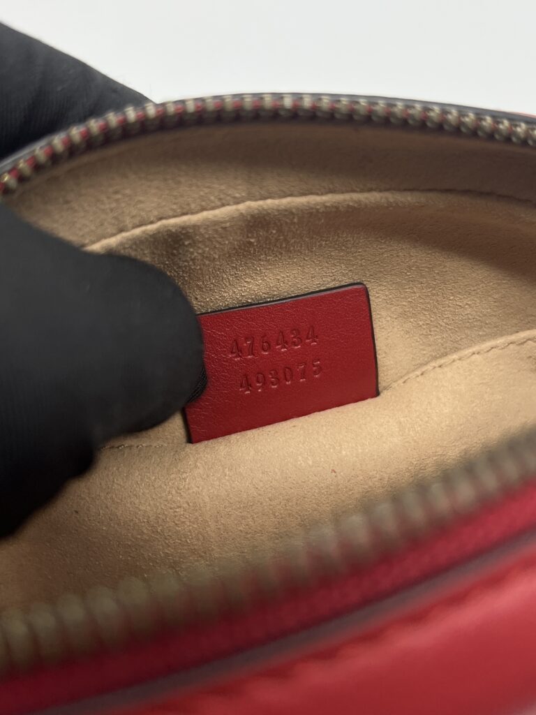 Gucci Marmont Belt Bag Red GHW