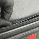 Gucci Ophidia Long Wallet GG Canvas Black GHW
