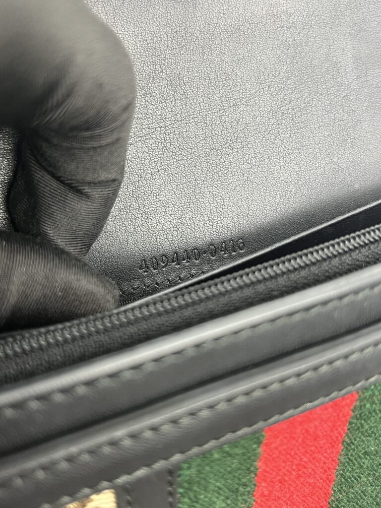 Gucci Ophidia Long Wallet GG Canvas Black GHW
