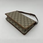 Gucci GG Emblem Continental GG Supreme Brown GHW