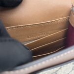 Gucci GG Emblem Continental GG Supreme Brown GHW