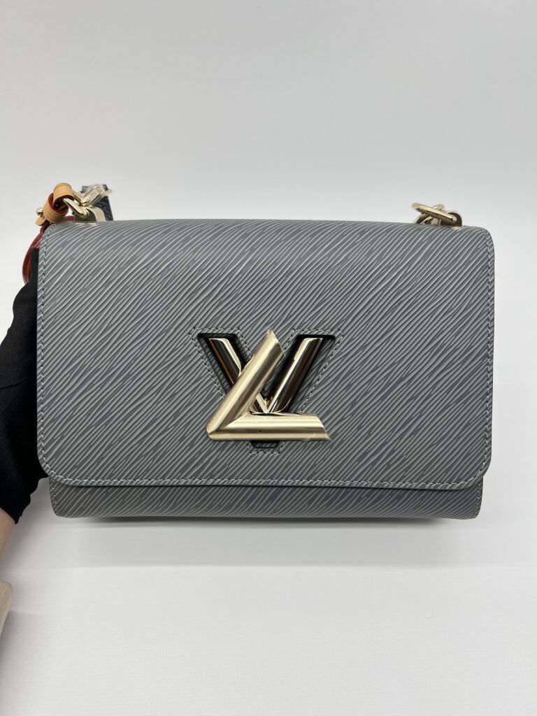 Louis Vuitton Twist MM Epi Gray GHW