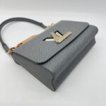 Louis Vuitton Twist MM Epi Gray GHW