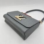 Louis Vuitton Twist MM Epi Gray GHW