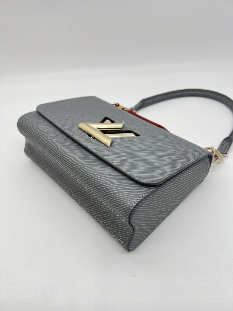 Louis Vuitton Twist MM Epi Gray GHW