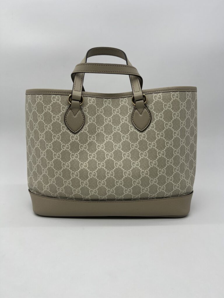 Gucci Ophidia Tote Bag GG Supreme Beige GHW