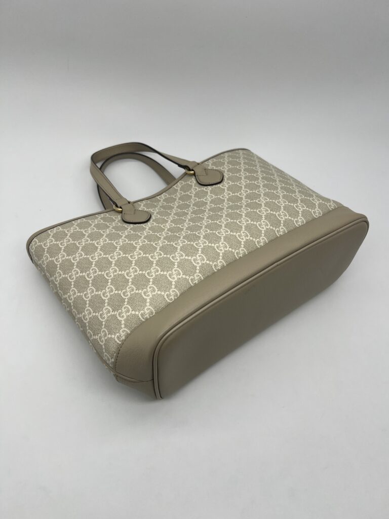 Gucci Ophidia Tote Bag GG Supreme Beige GHW