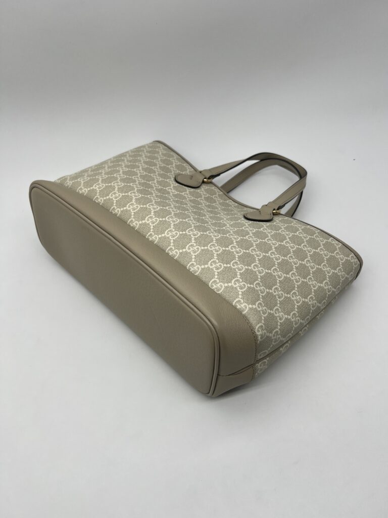 Gucci Ophidia Tote Bag GG Supreme Beige GHW