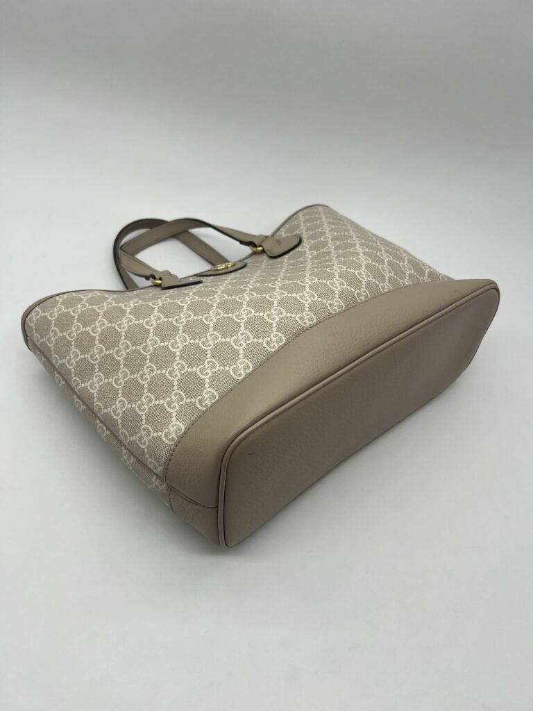 Gucci Ophidia Tote Bag GG Supreme Beige GHW