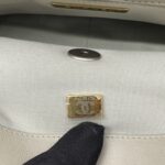 Chanel C19 Small Lambskin Light Grey SHW