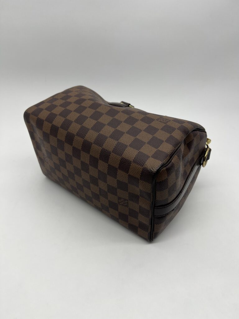Louis Vuitton Speedy Bandou 25 Damier Ebene GHW
