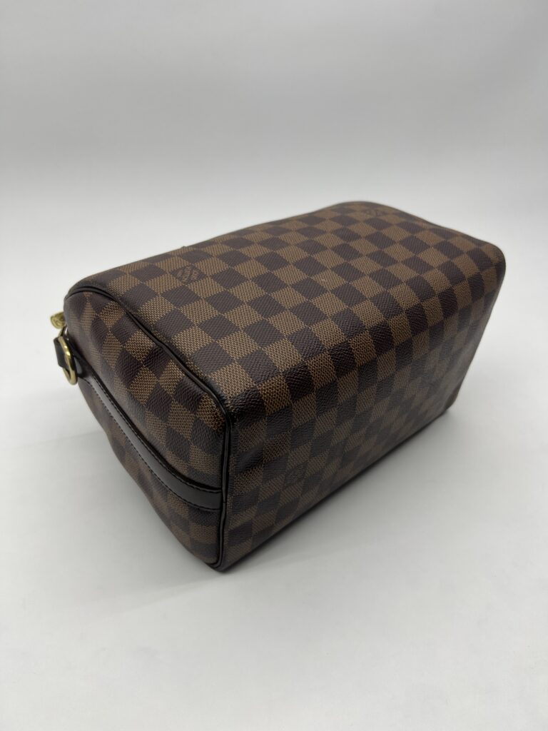 Louis Vuitton Speedy Bandou 25 Damier Ebene GHW