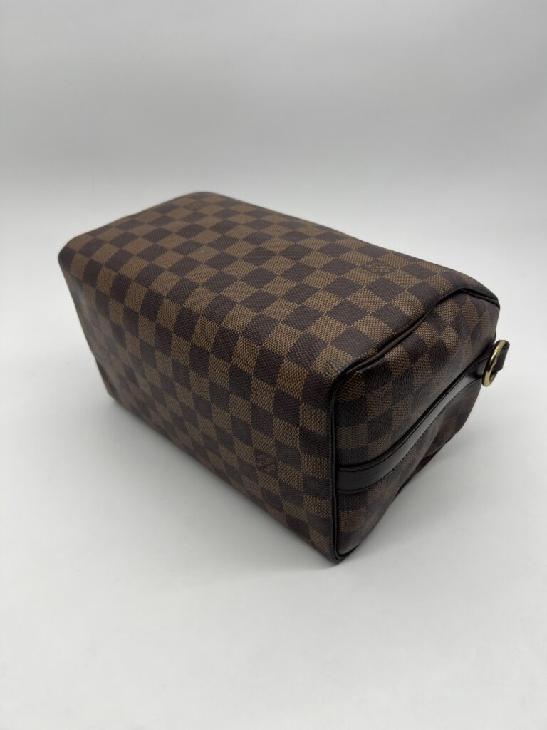Louis Vuitton Speedy Bandou 25 Damier Ebene GHW