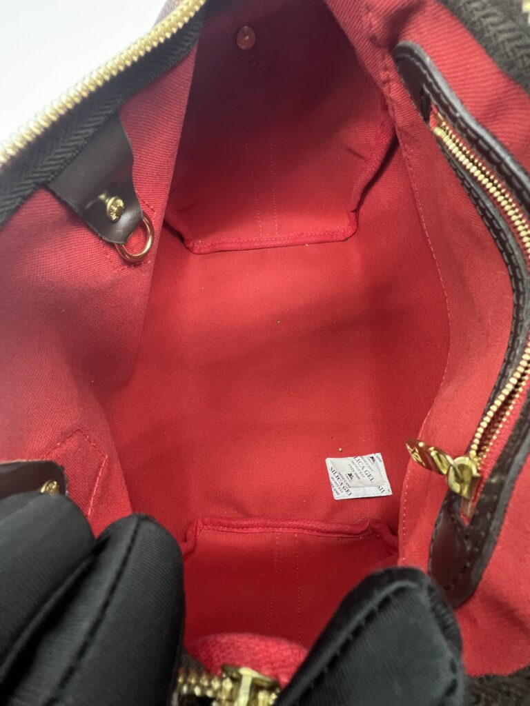 Louis Vuitton Speedy Bandou 25 Damier Ebene GHW