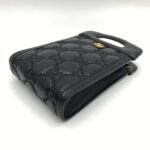 Gucci GG Matelasse Top Handle Leather GG Black GHW