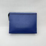 Louis Vuitton Pochette Voyage MM Taiga Cobalt Blue SHW