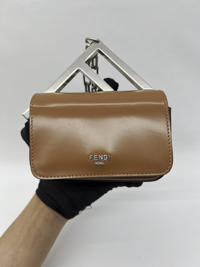 Fendi Nano First Sight Shiny Calfskin Caramello SHW