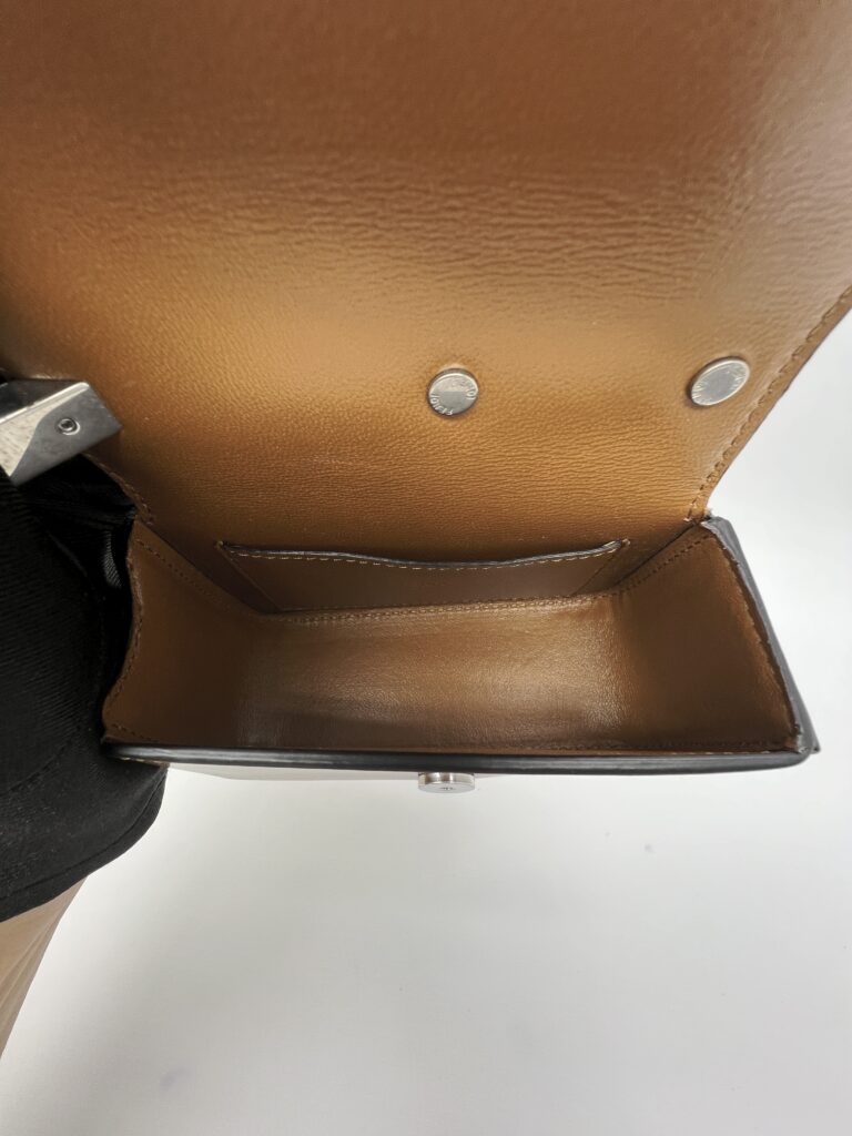 Fendi Nano First Sight Shiny Calfskin Caramello SHW
