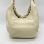 Loewe Squeeze Small Mellow Lambskin Ivory GHW