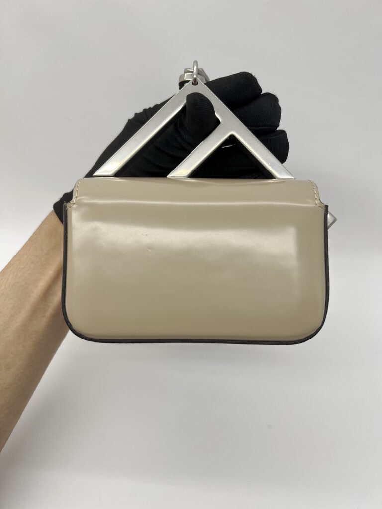 Fendi Nano First Sight Shiny Calfskin Beige SHW