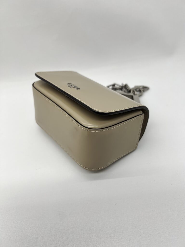 Fendi Nano First Sight Shiny Calfskin Beige SHW
