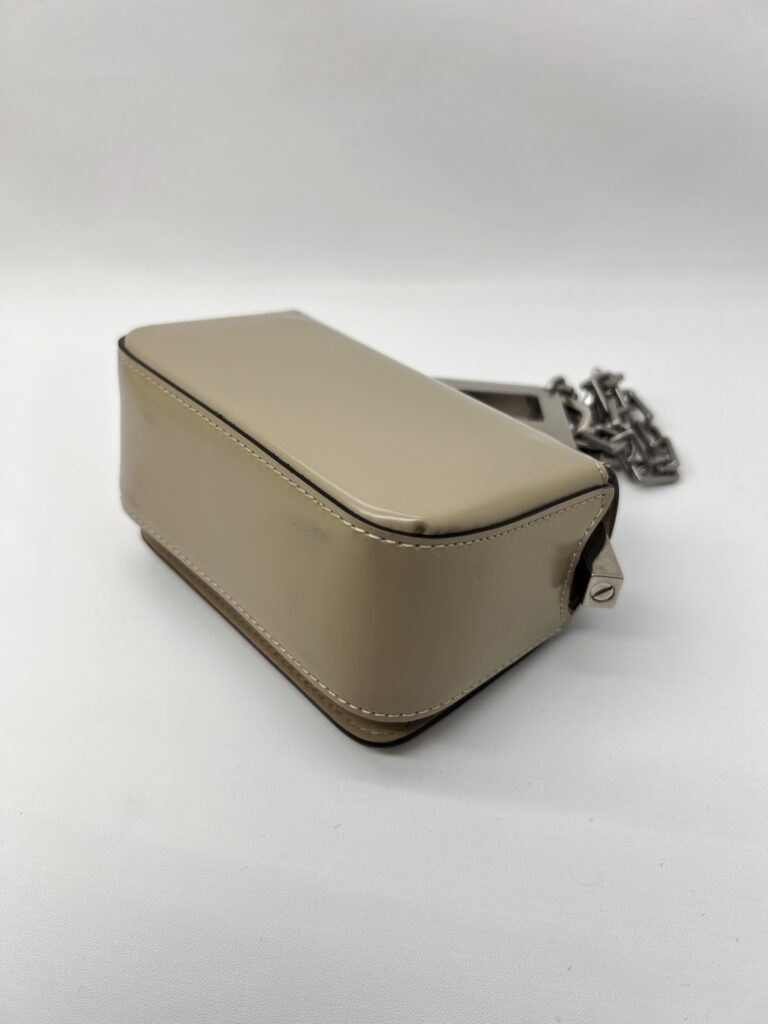 Fendi Nano First Sight Shiny Calfskin Beige SHW