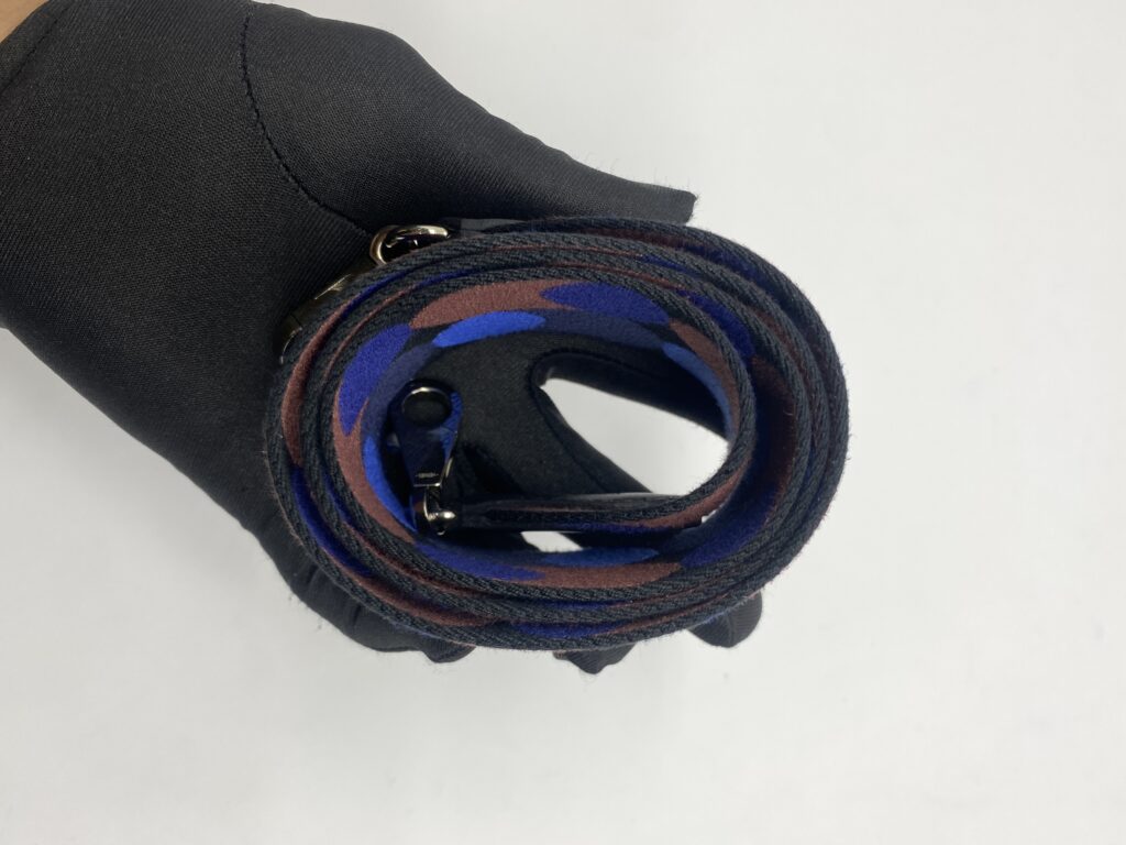Hermes Sangle Flipperball Bag Noir/Bleu Saphir