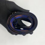 Hermes Sangle Flipperball Bag Noir/Bleu Saphir