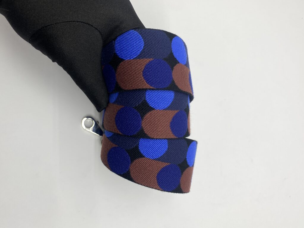 Hermes Sangle Flipperball Bag Noir/Bleu Saphir