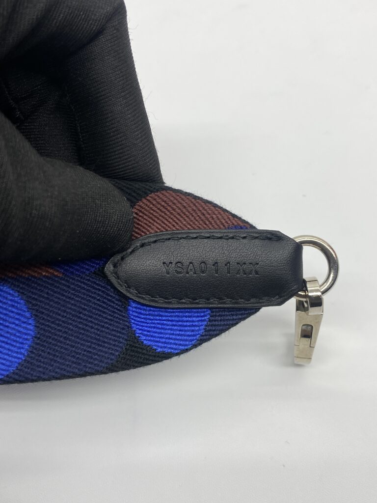 Hermes Sangle Flipperball Bag Noir/Bleu Saphir
