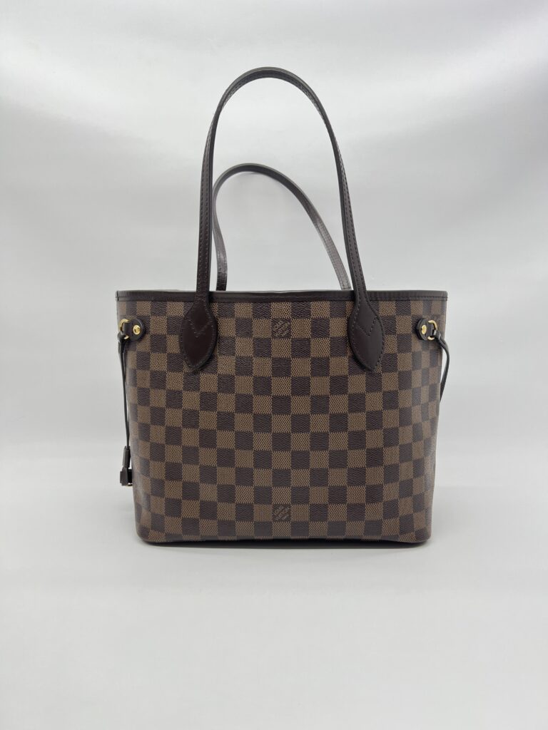 Louis Vuitton Neverfull PM Damier Ebene Rouge GHW