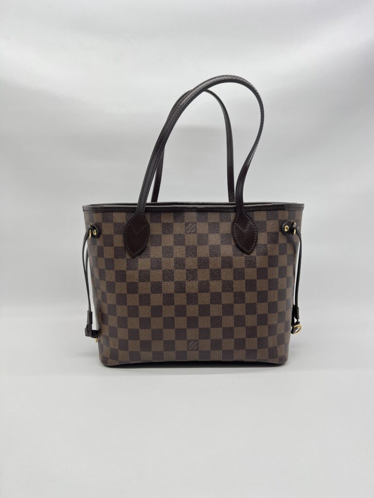 Louis Vuitton Neverfull PM Damier Ebene Rouge GHW