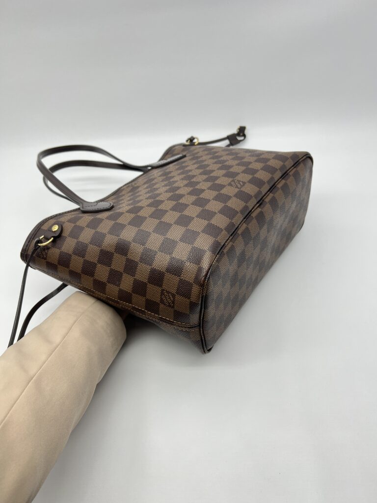Louis Vuitton Neverfull PM Damier Ebene Rouge GHW