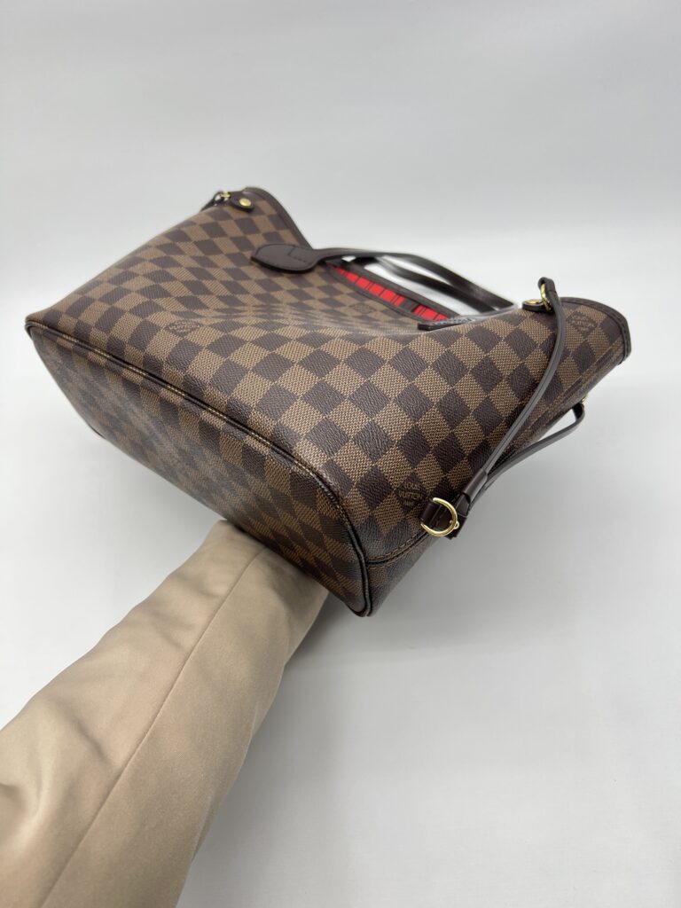 Louis Vuitton Neverfull PM Damier Ebene Rouge GHW