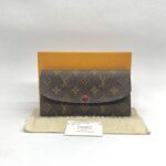 Louis Vuitton Emilie Wallet Monogram Fuchsia GHW