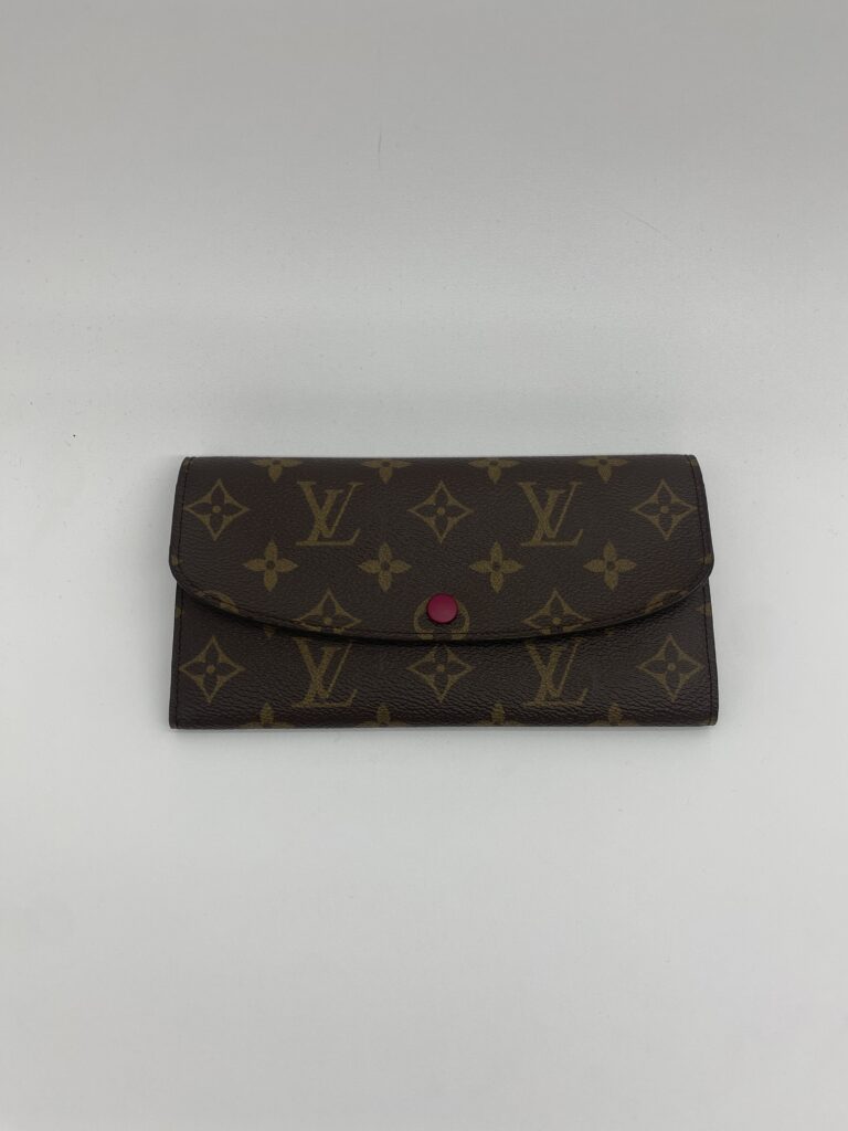 Louis Vuitton Emilie Wallet Monogram Fuchsia GHW